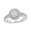 Thumbnail Image 0 of Previously Owned Diamond Engagement Ring 3/4 ct tw Round-cut 14K White Gold