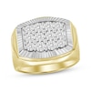 Thumbnail Image 0 of Previously Owned Men's Diamond Ring 1/2 ct tw Round-cut 10K Two-Tone Gold