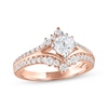 Thumbnail Image 1 of Previously Owned Diamond Engagement Ring 1 ct tw Round-cut 14K Rose Gold