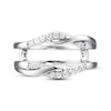 Thumbnail Image 4 of Previously Owned Diamond Enhancer Ring 1/5 ct tw Round-cut 14K White Gold
