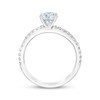 Thumbnail Image 3 of Previously Owned THE LEO First Light Diamond Engagement Ring 5/8 ct tw Round-cut 14K White Gold