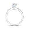 Thumbnail Image 2 of Previously Owned THE LEO First Light Diamond Engagement Ring 5/8 ct tw Round-cut 14K White Gold