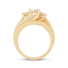 Thumbnail Image 2 of Previously Owned Multi-Stone Diamond Engagement Ring 1 ct tw Princess & Round-cut 10K Yellow Gold