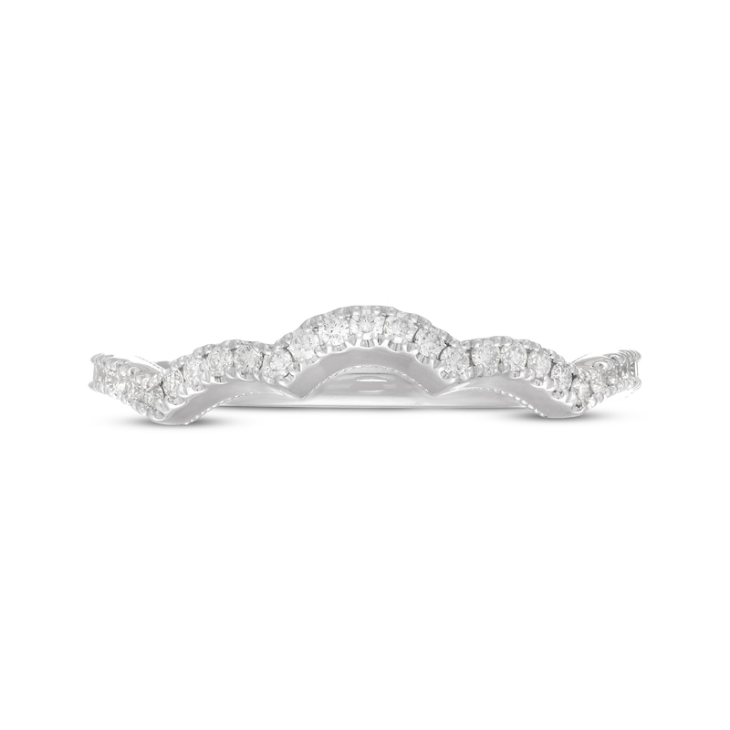 Main Image 2 of Previously Owned Neil Lane Diamond Wedding Band 1/5 ct tw Round-cut 14K White Gold
