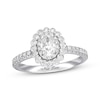 Thumbnail Image 0 of Previously Owned Neil Lane Diamond Engagement Ring 7/8 ct tw Oval & Round-cut 14K White Gold