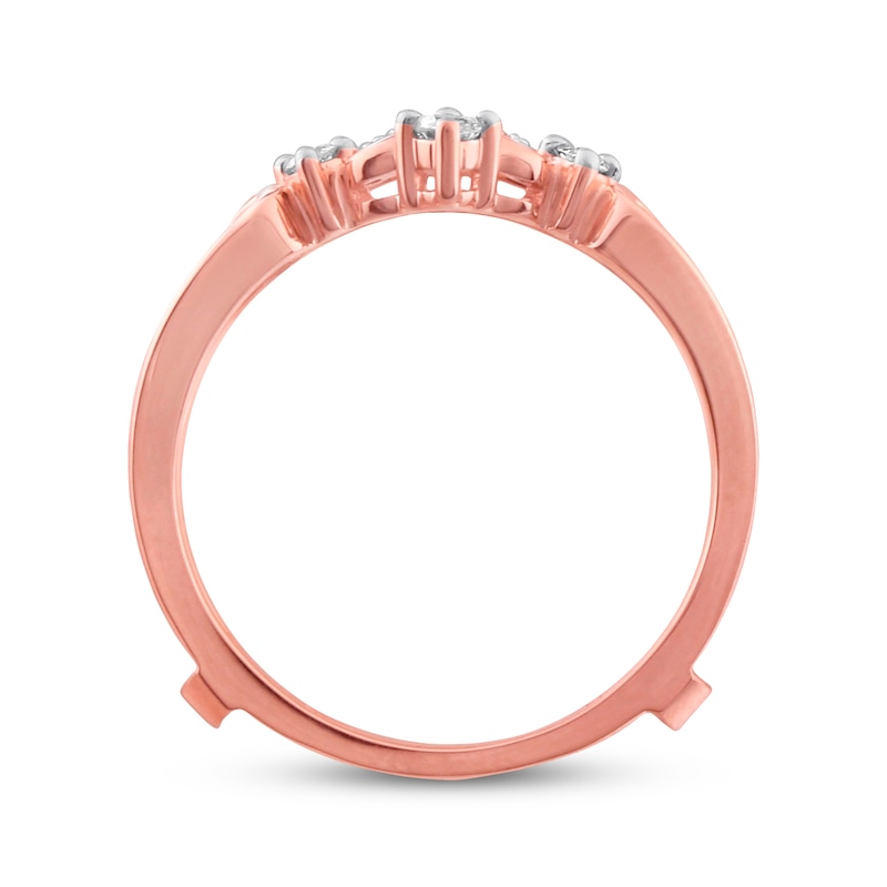 Main Image 3 of Previously Owned Diamond Enhancer Ring 1/2 ct tw Round-cut 14K Rose Gold