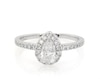 Thumbnail Image 1 of Previously Owned Neil Lane Pear-Shaped Diamond Engagement Ring 1-1/4 ct tw 14K White Gold