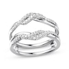 Thumbnail Image 1 of Previously Owned Diamond Enhancer Ring 1/4 ct tw Round-cut 14K White Gold