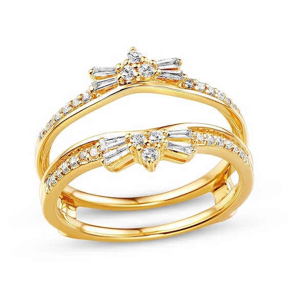 Previously Owned Diamond Enhancer Ring 1/3 ct tw Round-cut 14K Yellow Gold