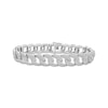 Previously Owned Men's Diamond Bracelet 1 ct tw Sterling Silver 8.5"