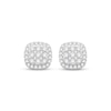 Previously Owned Diamond Stud Earrings 1/2 ct tw Round-Cut 10K White Gold