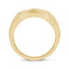 Thumbnail Image 3 of Previously Owned Men's Diamond Wedding Ring 1/2 ct tw Round-cut 10K Yellow Gold