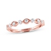 Thumbnail Image 1 of Previously Owned Adrianna Papell Diamond Anniversary Band 1/3 ct tw Round-cut 14K Rose Gold