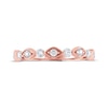 Thumbnail Image 3 of Previously Owned Adrianna Papell Diamond Anniversary Band 1/3 ct tw Round-cut 14K Rose Gold