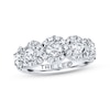 Previously Owned THE LEO Diamond Anniversary Ring 1-1/2 ct tw Round-cut 14K White Gold