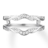 Thumbnail Image 4 of Previously Owned Diamond Enhancer Ring 1/5 ct tw Round-cut 14K White Gold