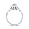 Thumbnail Image 3 of Previously Owned Neil Lane Engagement Ring 7/8 ct tw Pear & Round-cut Diamonds 14K White Gold - Size 8.5