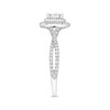 Thumbnail Image 2 of Previously Owned Neil Lane Diamond Engagement Ring 1 ct tw Princess & Round-cut 14K White Gold - Size 4