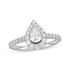 Thumbnail Image 1 of Previously Owned Neil Lane Diamond Engagement Ring 1 ct tw Pear & Round-cut 14K White Gold
