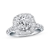 Thumbnail Image 1 of Previously Owned Neil Lane Engagement Ring 2-3/4 ct tw Round-cut Diamonds 14K White Gold - Size 9