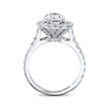 Thumbnail Image 3 of Previously Owned Neil Lane Engagement Ring 2-3/4 ct tw Round-cut Diamonds 14K White Gold - Size 9
