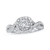 Previously Owned Neil Lane Engagement Ring 7/8 ct tw Round-cut Diamonds 14K White Gold