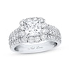 Thumbnail Image 1 of Previously Owned Neil Lane Diamond Engagement Ring 3 ct tw Princess & Round-cut 14K White Gold - Size 4.5