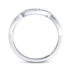 Thumbnail Image 3 of Previously Owned Neil Lane Wedding Band 1/8 ct tw Round-cut Diamonds 14K White Gold Size 4