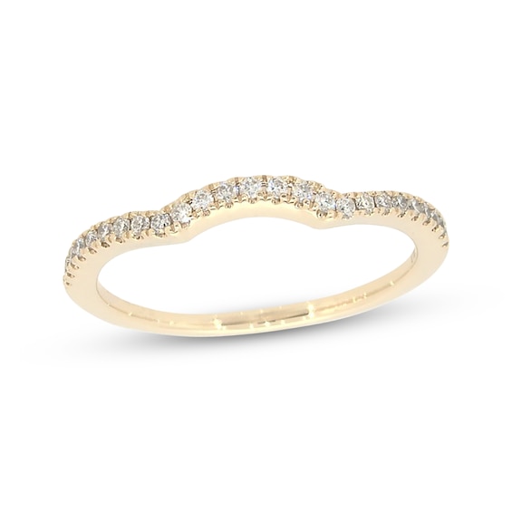 Previously Owned Neil Lane Diamond Wedding Band 1/6 ct tw Round-cut 14K Yellow Gold Size 7