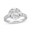 Thumbnail Image 1 of Previously Owned Neil Lane Diamond Engagement Ring 1-5/8 ct tw Cushion, Marquise & Round-cut 14K White Gold - Size 4