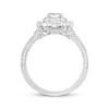 Thumbnail Image 2 of Previously Owned Neil Lane Diamond Engagement Ring 1-5/8 ct tw Cushion, Marquise & Round-cut 14K White Gold - Size 4