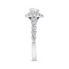 Thumbnail Image 2 of Previously Owned Neil Lane Engagement Ring 3/4 ct tw Heart & Round-cut Diamonds 14K White Gold - Size 10