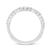Previously Owned Neil Lane Diamond Anniversary Band 1/2 ct tw Marquise, Pear & Round-cut 14K White Gold