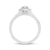 Previously Owned Neil Lane Premiere Diamond Engagement Ring 1-1/2 ct tw Pear & Round-cut 14K White Gold