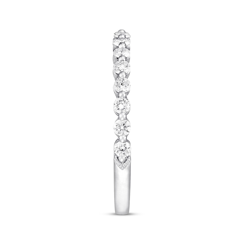 Main Image 2 of Previously Owned Neil Lane Premiere Diamond Band 1/2 ct tw Round-cut 14K White Gold Size 4.5