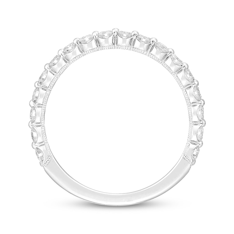 Main Image 3 of Previously Owned Neil Lane Premiere Diamond Band 1/2 ct tw Round-cut 14K White Gold Size 4.5