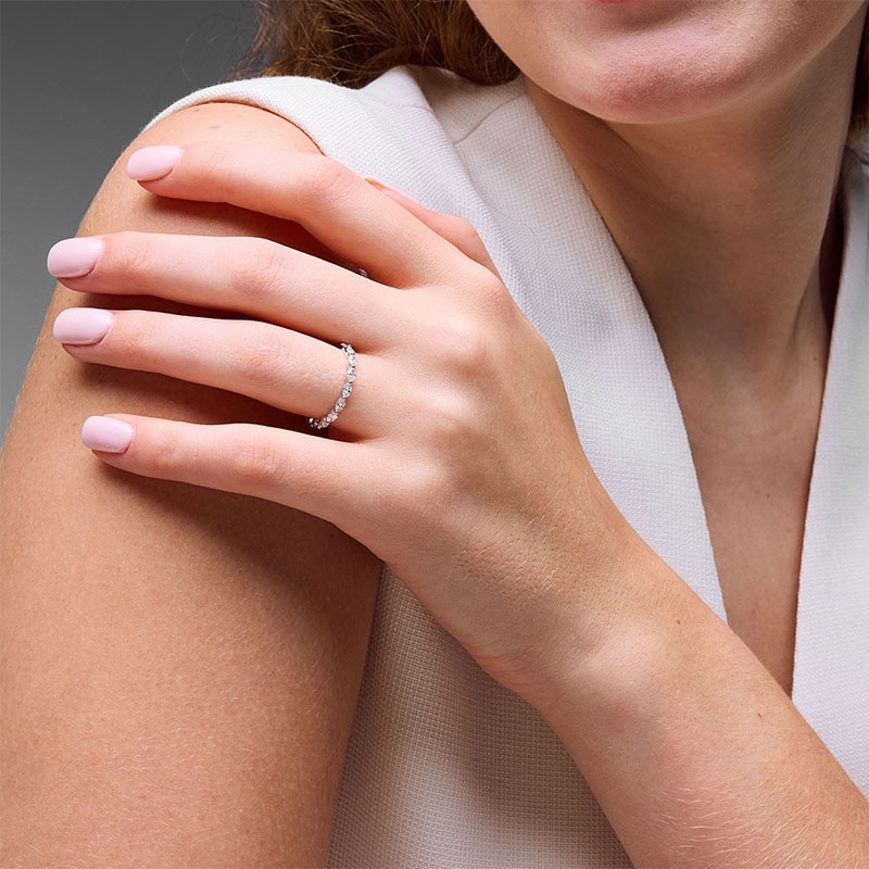 Main Image 5 of Previously Owned Neil Lane Premiere Diamond Band 5/8 ct tw 14K White Gold