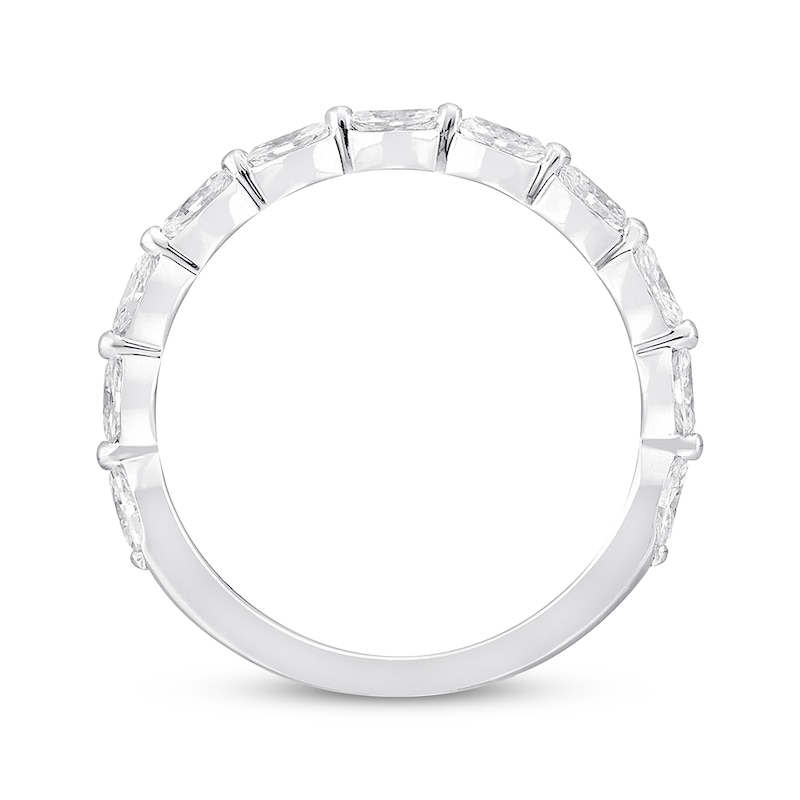 Main Image 3 of Previously Owned Neil Lane Premiere Diamond Anniversary Band 5/8 ct tw Marquise-cut 14K White Gold Size 5.75