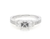 Thumbnail Image 1 of Previously Owned Neil Lane Diamond Engagement Ring Setting 5/8 ct tw 14K White Gold Size 7