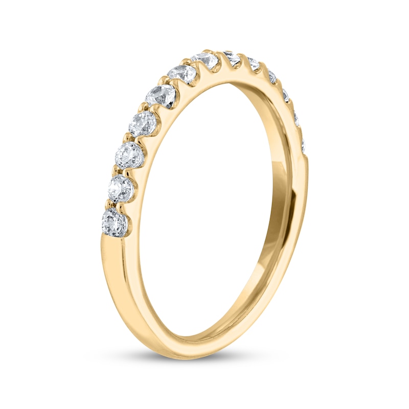 Previously Owned THE LEO Diamond Anniversary Ring 3/8 ct tw Round-cut 14K Yellow Gold