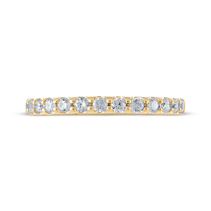 Previously Owned THE LEO Diamond Anniversary Ring 3/8 ct tw Round-cut 14K Yellow Gold