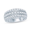 Thumbnail Image 1 of Previously Owned Diamond Anniversary Ring 1 ct tw Round-cut 10K White Gold