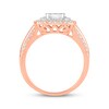 Thumbnail Image 3 of Previously Owned Multi-Diamond Engagement Ring 1 ct tw Princess & Round 10K Two-Tone Gold