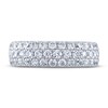 Thumbnail Image 3 of Previously Owned THE LEO Ideal Cut Diamond Anniversary Ring 1-1/2 ct tw 14K White Gold