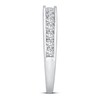 Thumbnail Image 2 of Previously Owned Diamond Anniversary Ring 1/2 ct tw Round-cut 10K White Gold