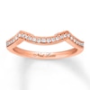 Thumbnail Image 1 of Previously Owned Neil Lane Wedding Band 1/8 ct tw Diamonds 14K Rose Gold