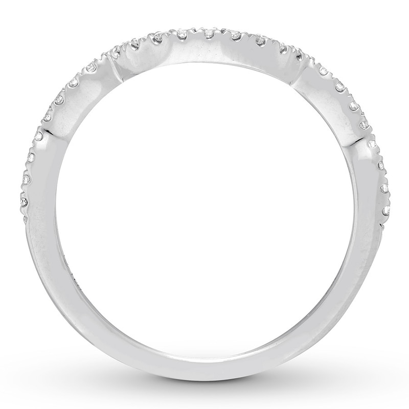 Main Image 2 of Previously Owned Neil Lane Diamond Wedding Band 1/6 ct tw 14K White Gold