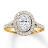 Thumbnail Image 1 of Previously Owned Neil Lane Engagement Ring 1 ct tw Diamonds 14K Two-Tone Gold