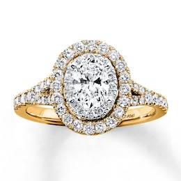 Previously Owned Neil Lane Engagement Ring 1 ct tw Diamonds 14K Two-Tone Gold