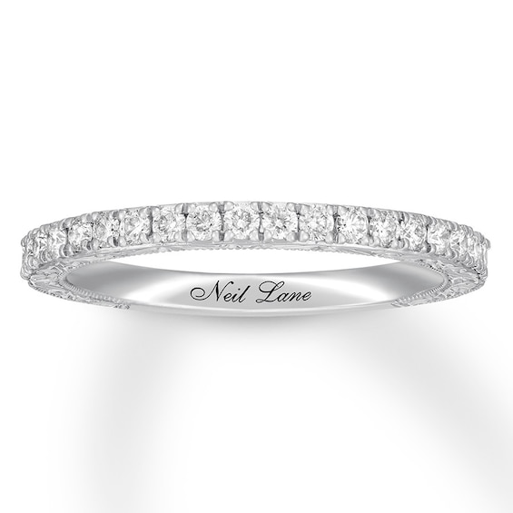 Previously Owned Neil Lane Diamond Wedding Band 1/3 ct tw 14K White Gold